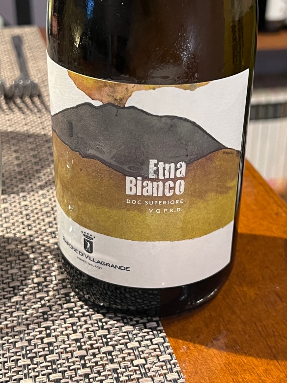 The Mt Etna white